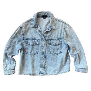 Sanctuary Light Blue Button Down Shirt